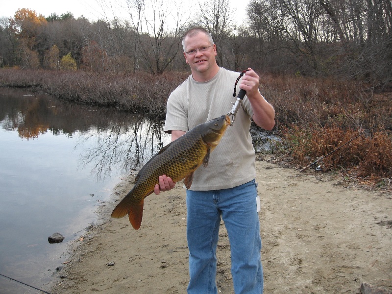 After work with a little carp